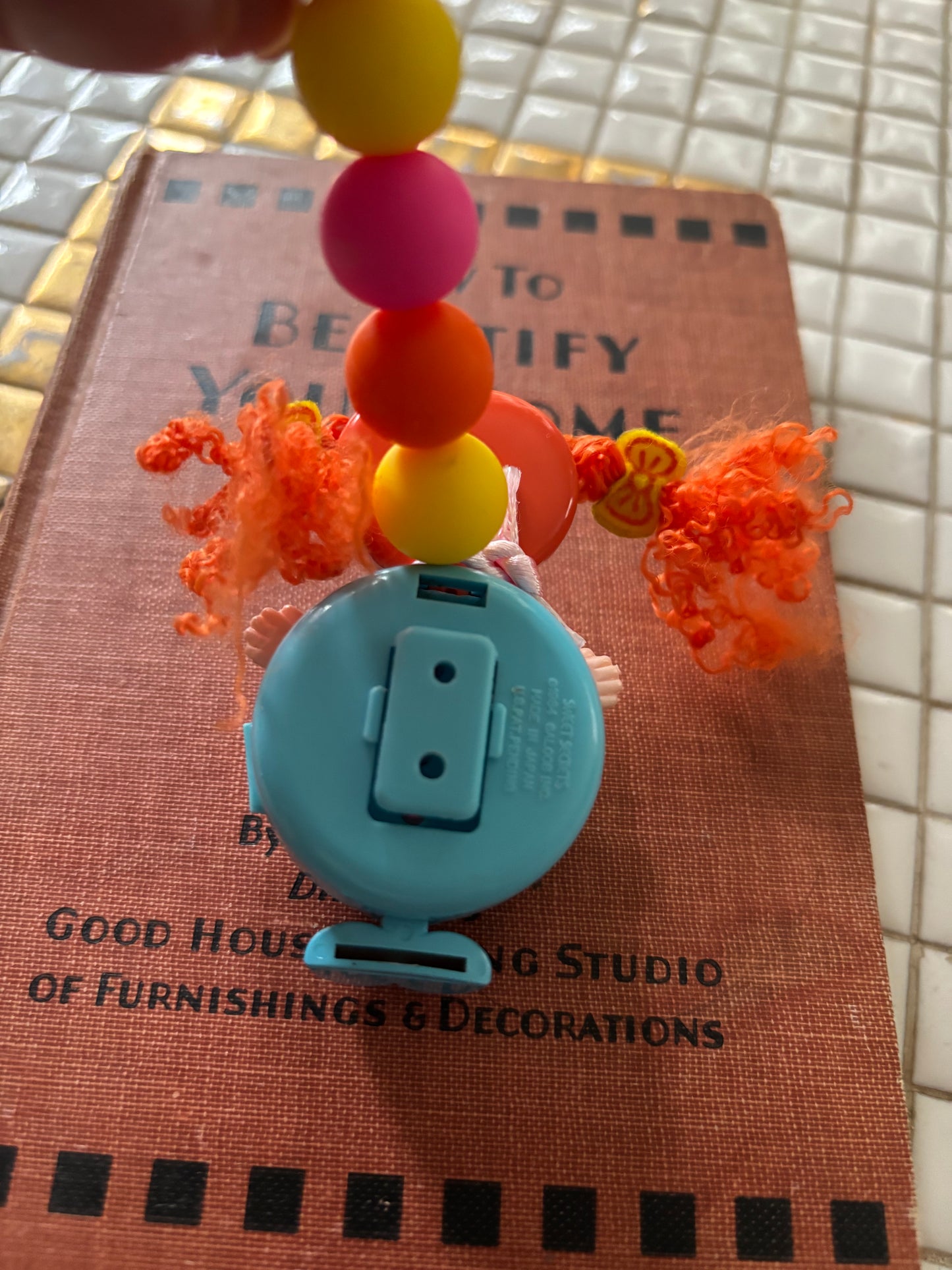 1984 Galoob Sweet Secret Gleamie Upcycled Keyring