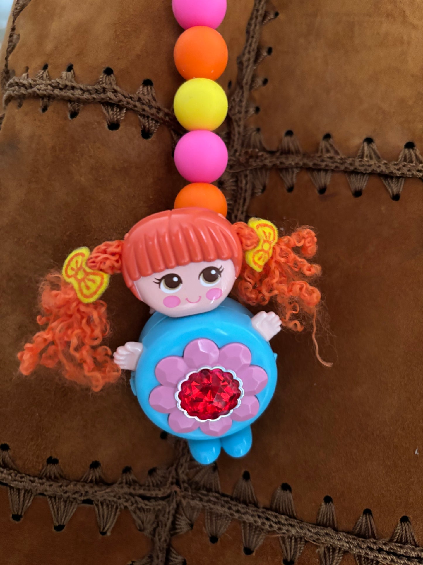 1984 Galoob Sweet Secret Gleamie Upcycled Keyring